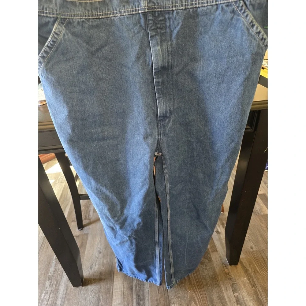 Liberty Blue Cotton Denim Overalls‎ 42x32 Mechanic Construction MPN 14006SW9
